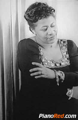 bello retrato de Ella Fitzgerald